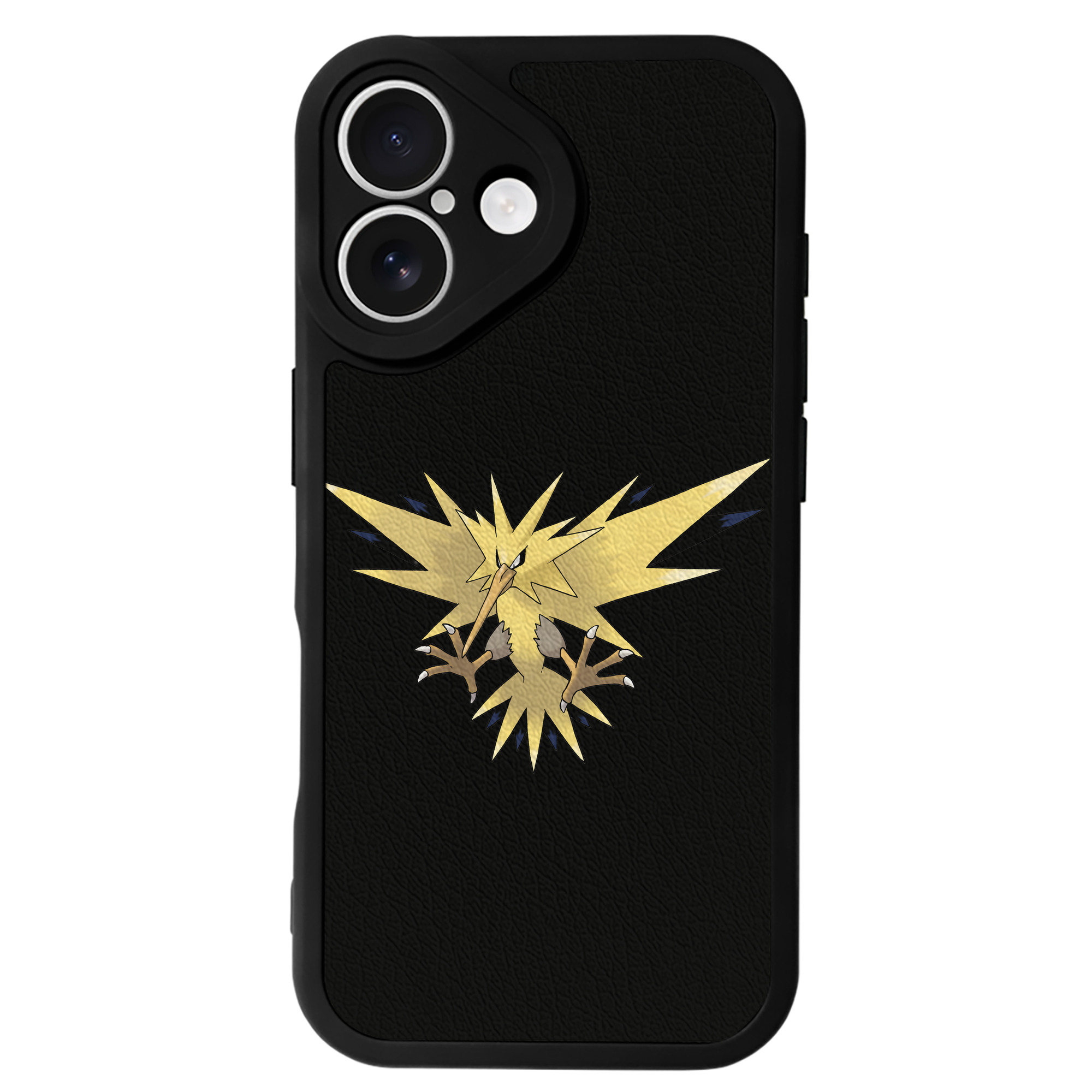 （画像用） ポケットモンスター Pokémon 【iPhone 16シリーズ対応】シリコンスマホケース（レザー調） 材質：シリコン